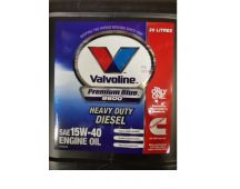 VALVOLINE/CUMMINS BRAND Premium Blue Extreme 8600 engine oil 15W40 20L. Part No 1324.20