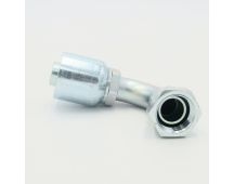 Bspp Female Swivel 1" With 90 Degree Swept Elbow Hose Fitting