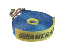 ANCRA BRAND Replacement winch strap 11m x 50mm hook and keeper. Part No 41659-16