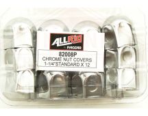 ALLRIG BRANDED Nut covers to suit 1¼ Inch wheel nuts pack of 12. Part No 82008P