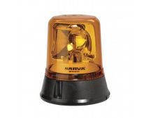 NARVA BRAND Optimax rotating flange base beacon - amber. Part No 85650A