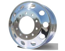 ALCOA BRAND Polished outside alloy wheel to suit steer applications 8.25 X 22.5 X 285mm PCD