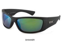TONIC BRAND Sunglasses Shimmer, Green Mirror Glass Photochromic Lens. Part No TSHIBLKGRNMIRRG2