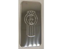 KENWORTH Vent cover stainless steel- with "Bug" Logo.