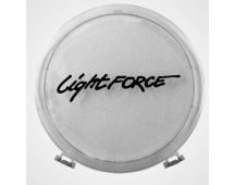 GENUINE LIGHTFORCE "Genesis" driving light filter clear polycarbonate 210mm spot. Part No F210C