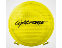 GENUINE LIGHTFORCE "Genesis" driving light filter yellow polycarbonate flood/wide 210mm. Part No F210WY