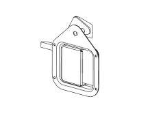 GENUINE KENWORTH Tool box door handle to suit right hand position. Part No K294-276R
