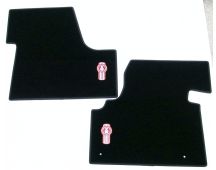 GENUINE KENWORTH Carpet mats with logo to suit T610 models sold as a pair only. Part No KT610FMC