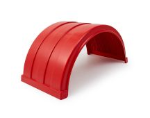 TRUCKMATE BRAND Drive/Trailer guard Polyethylene Red 650mm/26" Part No MG650R