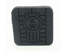 GENUINE KENWORTH Clutch pedal rubber pad with logo. Part No S63-1028
