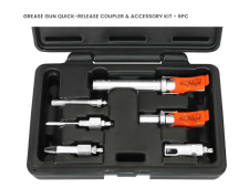 SP TOOLS BRAND Grease gun quick release kit, 6 piece. Part No SP65140