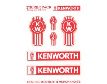 GENUINE KENWORTH Sticker pack suits outdoors. Part No SPAC1