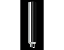 SILVERBACK Chrome exhaust stack 650C series straight cut 7" reducing to 5" x 36" (915mm)