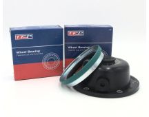 TRP BRAND Wheel end bearing seal and oil cap kit to suit standard steer axle Part No.TRP5820 (x ref VBKA5820 WBK4SCR) contains 1 x Set 413 Bearing, 1 x Set 406 Bearing 1 x 5320212-98 Seal & 1 x 545445-10 Viewing Hub Cap