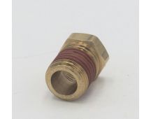 Parker brass 1/4" female to male 1/8" bushing coupling fitting