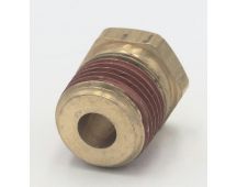 Parker brass 1/2" female to male 1/4" bushing coupling fitting