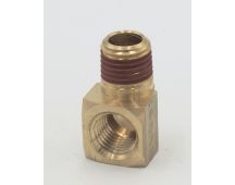 PARKER HANNIFIN BRAND 1/4" female to 1/4" male NPT pipe 90 degree elbow fitting. Part No VS2202P-4-4
