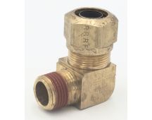 PARKER HANNIFIN Brass 90 degree male 3/4 elbow to 1/2" male tube npt fitting Part No VS269NTA-12-8