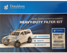 DONALDSON BRAND Filter kit to suit 70 Series Landcruiser J70 from 2007-2018 with 4.5L V8 1VD-FTV engines. Part No X900157